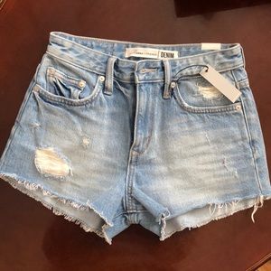 Lovers & Friends denim high waisted shorts